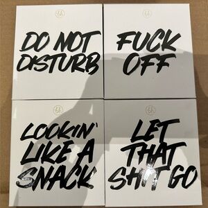 BH Cosmetics Set of 4 Quads. All BNIB